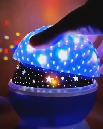 DreamGlow Rotating Projector Lamp
